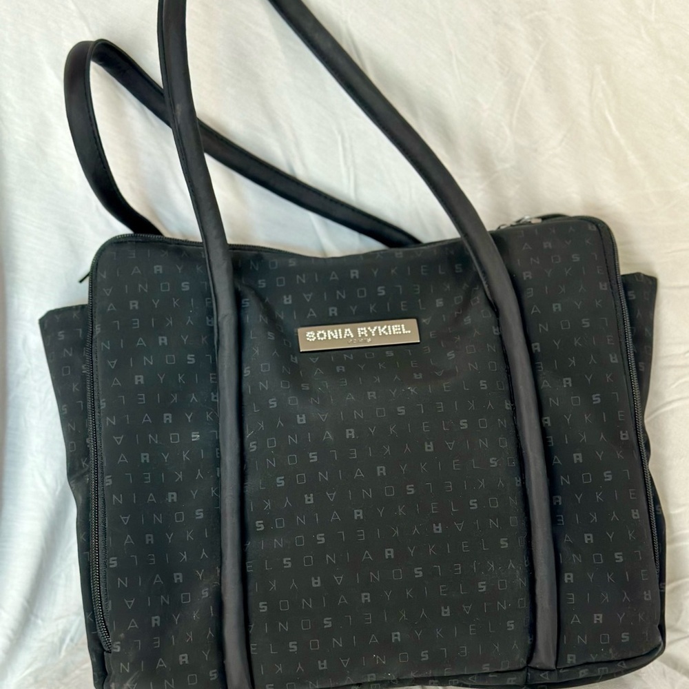Step into Fall with this beautiful black Sonia Rykiel bag; never used!